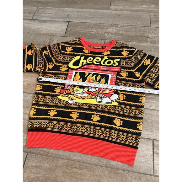 cheetos flamin hot Ugly Christmas Sweater Adult Size 3XL HTF Design LNC - Picture 5 of 6